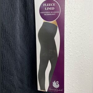 NWT Gloria Vanderbilt Fleece Lined Leggings Size 3X